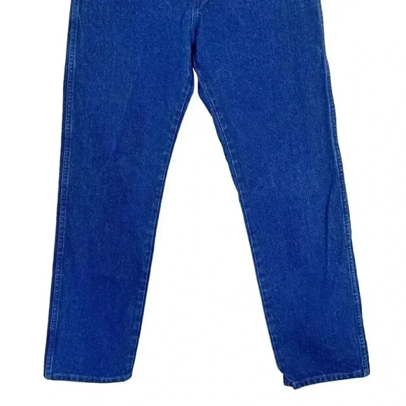Wrangler Medium Wash Straight Leg Mom Jeans High Rise Women's Size 32 x 32 - Picture 3 of 8
